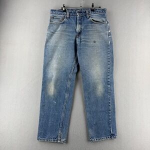 Vintage Levis Jeans Mens 34x30 (Fits 32x28) 506 Straight 80s Made in USA
